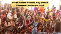 South African Students May Enjoy Extended 2025 September School Holiday - New School Calendar Draft Sparks Debate