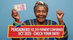 Pensioners Rejoice: October 2025 SASSA Old Age Grant R2,315 – Confirm Your Provincial Payment Date Now
