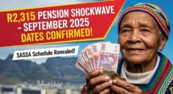 Seniors to Benefit With R2,315 SASSA Pension โ Provincial Dates Released for September 2025