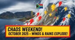 Weekend Weather Chaos October 2025 – Heavy Rains and Winds Predicted Across the Country
