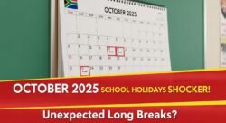 October 2025 South African Schools – Will This Month’s Calendar Bring Unexpected Long Breaks?