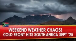 Severe Cold Front + Rainfall: Weekend Weather Warning Sept 2025
